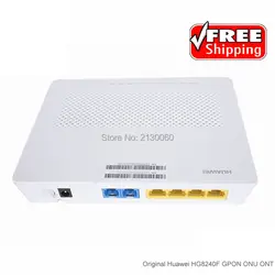 Бесплатная доставка HUAWEI HG8240F GPON ONU ONT 4 ethernet и 2 голосовых порта той же функции, что HG8346R