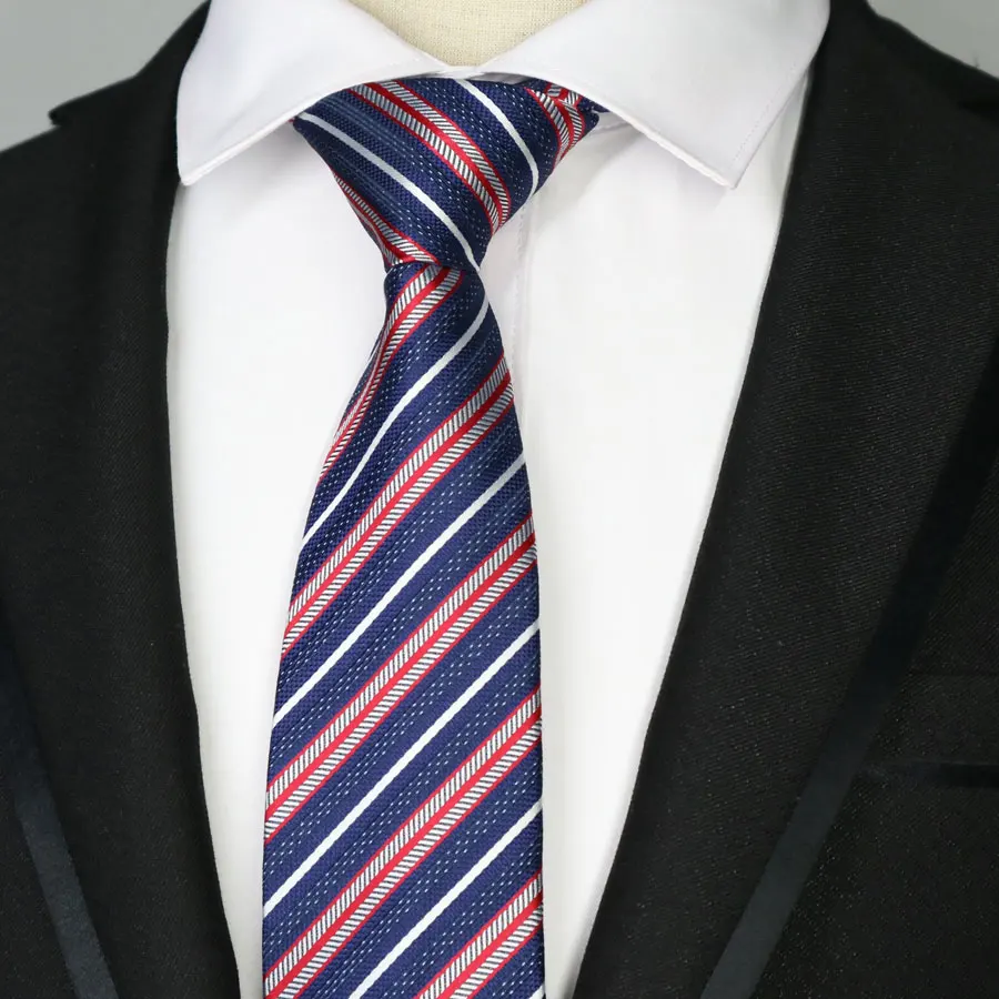 Новинка, 7 см, мужские Узкие галстуки, полиэстер, шелк, узкая полоска, на шею, мужские галстуки на свадьбу, вечеринку, Gravatas, для взрослых, красные, черные, желтые, тонкие галстуки - Цвет: HJL-HT-39