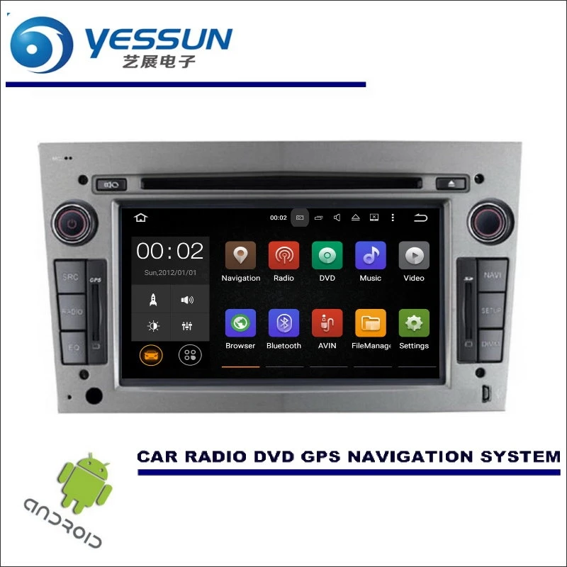 

YESSUN Car Multimedia Navigation For OPEL Astra / Vectra / Zafira 2004~2009 CD DVD GPS Player Navi Radio Stereo Wince / Android