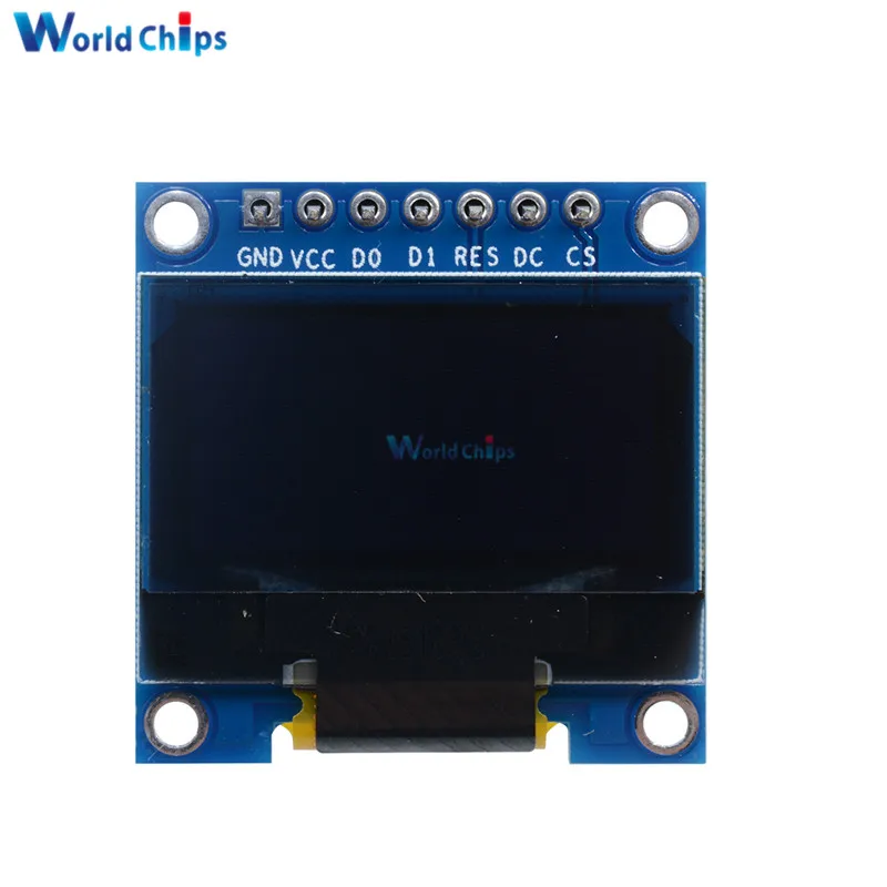 0.96 "0.96 дюймов 128x64 белый Цвет OLED Дисплей модуль для Arduino I2C/IIC/TWI ssd1306 связь DC 3 В-5 В SPI Последовательный модуль