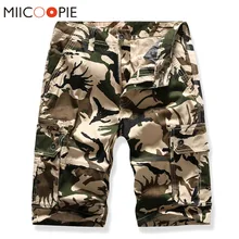 Мужские шорты s Лето новые мужские шорты Карго Мульти-карман камуфляж до колен шорты мужские бермуды Para Hombre уличная