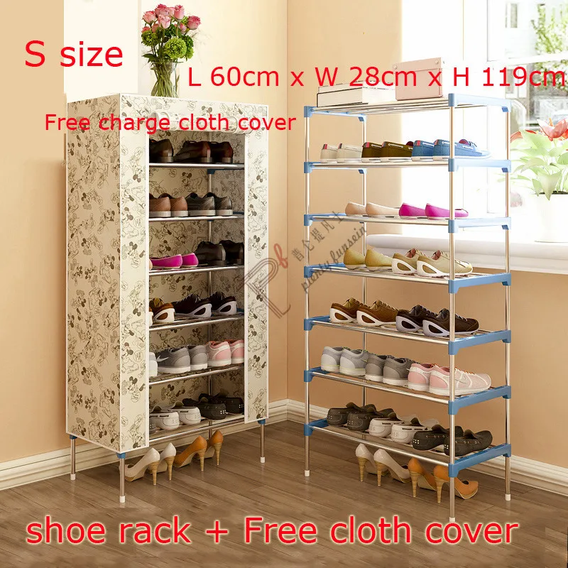 2018 new shoes rack multi-storey living room household assembly cloth shoe cabinet dormitory Organizer Holder Shelf Storage