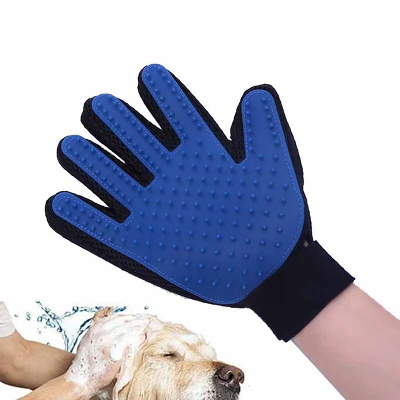 High Quality Cats Dogs Massage Glove Soft TPR Pet Bath Brush Shower