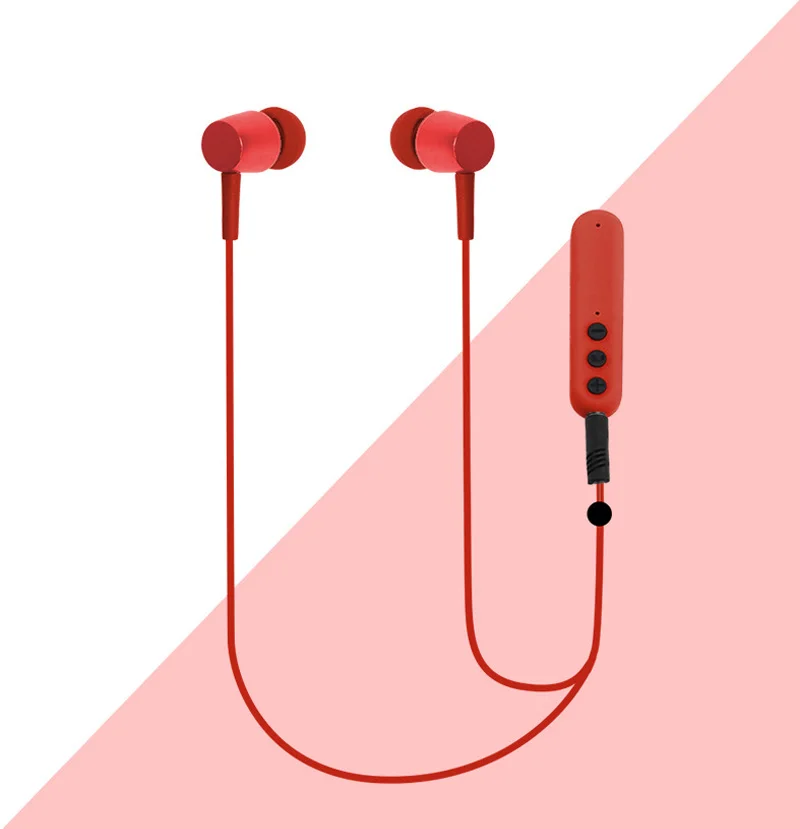MPLSBO MS T20 Bluetooth Earphone Sports Wireless Headphones Stereo Magnetic TF card slot MP3 Bluetooth Headset for Phone iPhone