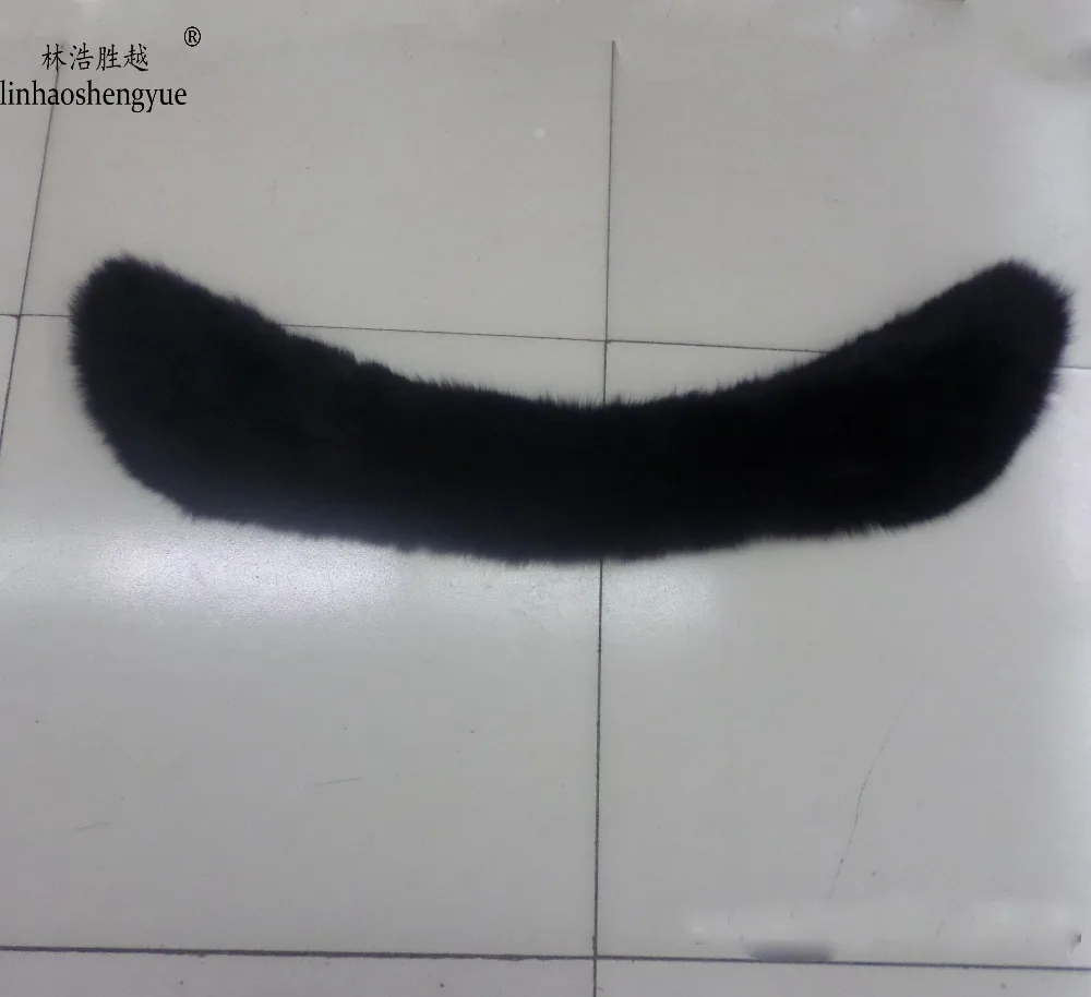 

Linhaoshengyue 80 cm long fox fur collar.