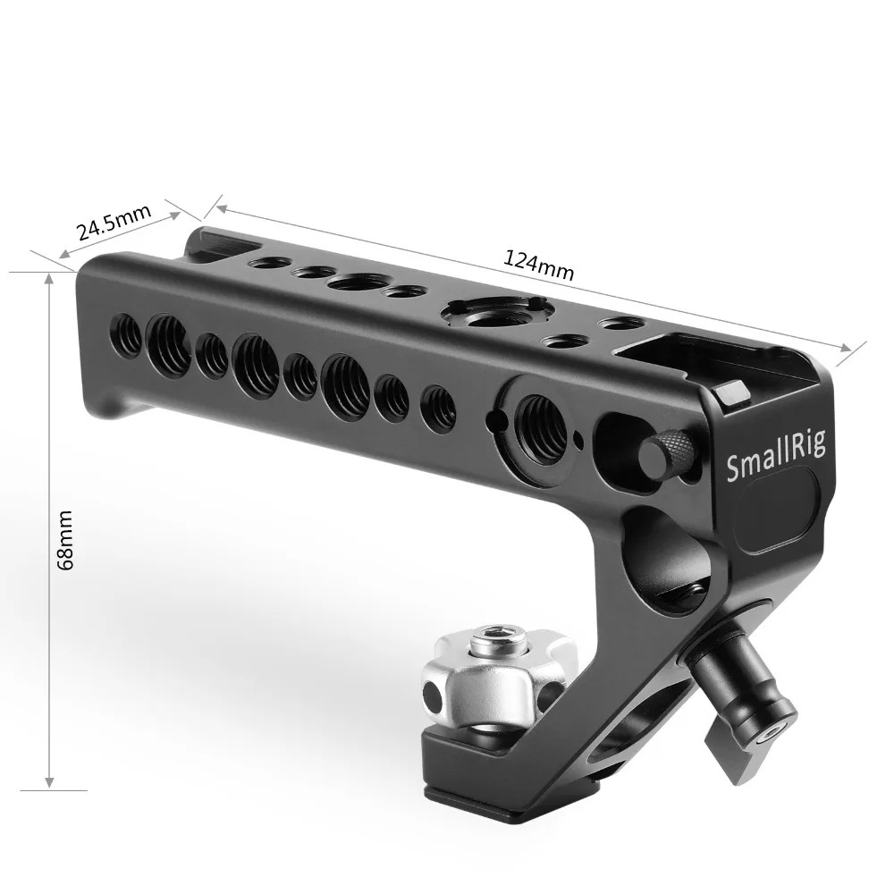 SmallRig Холодный башмак адаптер Ручка для крепления DSLR камеры и клетки с винтами