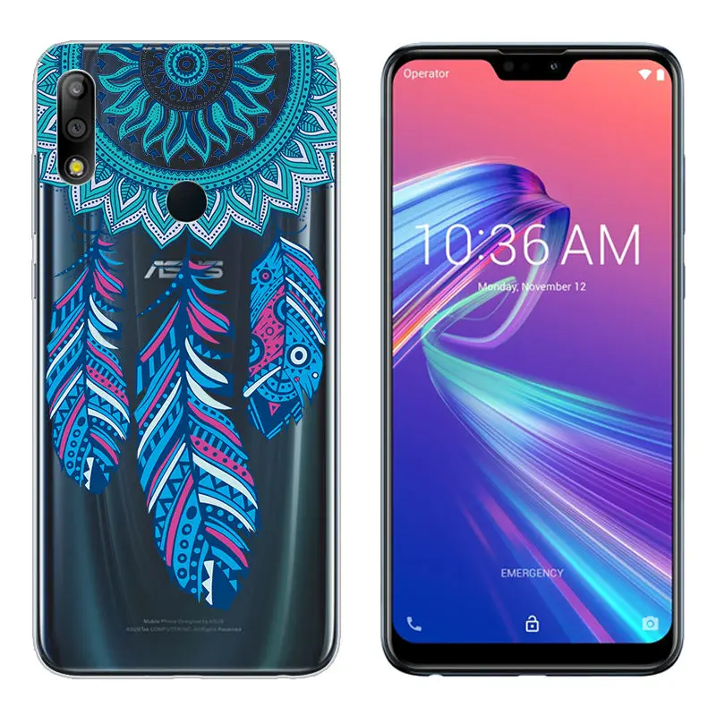 Case for Asus ZB631KL Zenfone Max Pro M2 Silicone ZB633KL Zenfone Max M2 Cover Transparent ZB 631KL Soft TPU ZB633 KL Fundas  (42)