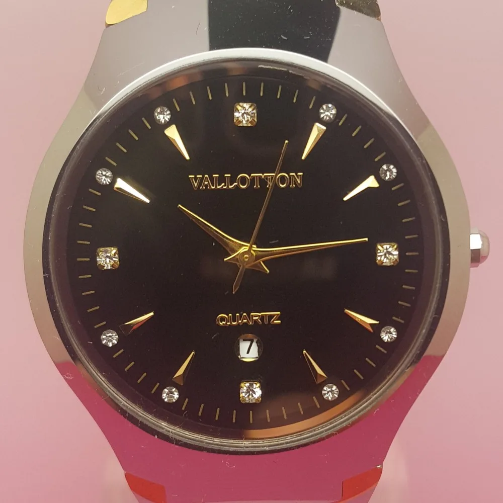 

New VALLOTTON Brand Fashion&Casual Waterproof Watches Couple Quartz-Watch