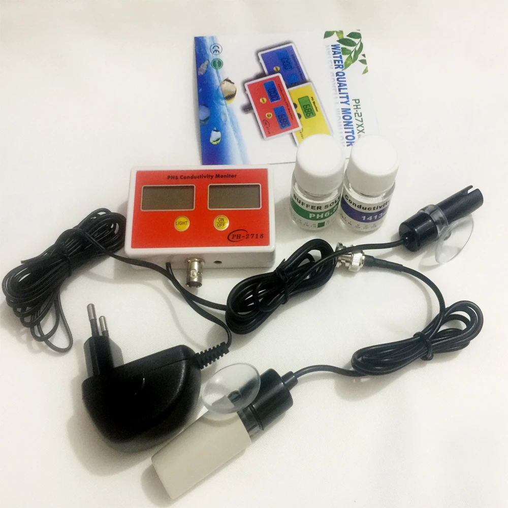 PH 2718 Multifunction pH and Conductivity Monitor digital Ph pen tester