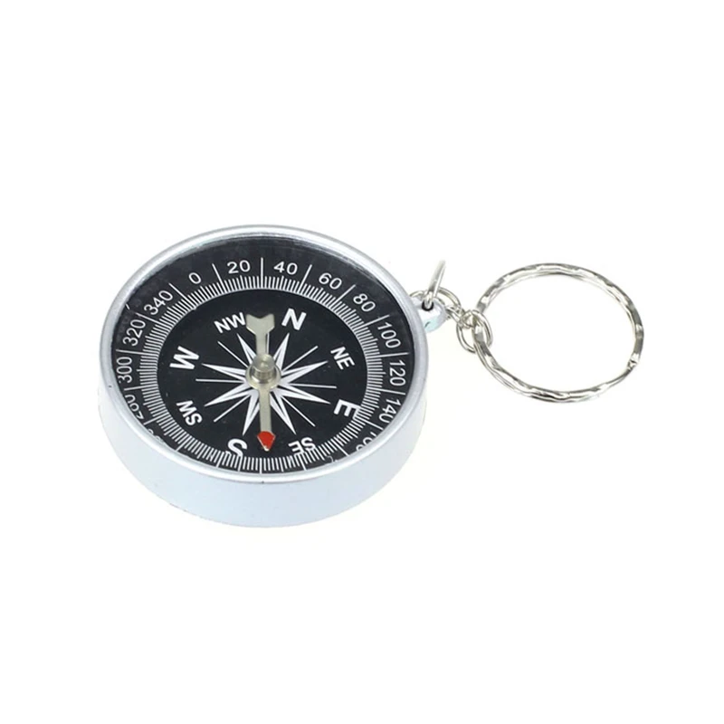 

2018 New Keychain Outdoor Camping Plastic Compass Hiking Hiker Navigation #NE827