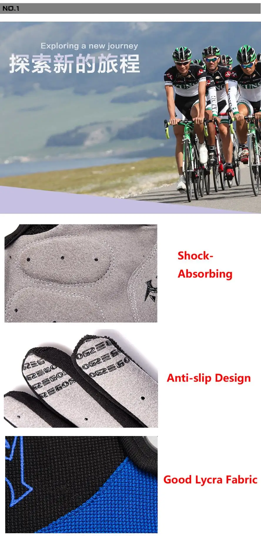 SPORTSHUB унисекс противоскользящие велосипедные/велосипедные перчатки полный палец спортивные перчатки дышащие перчатки для верховой езды с EVA Pad C0025