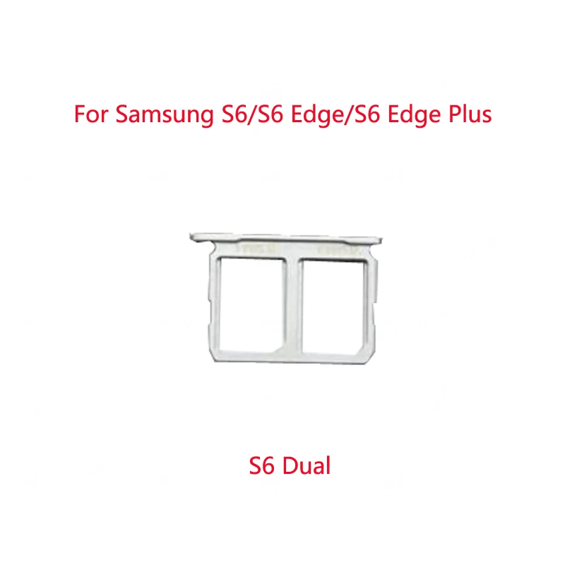 100% Новый оригинальный слот для карт Samsung Galaxy S6/S6 Edge/S6 Edge Plus|Шлейфы мобильных