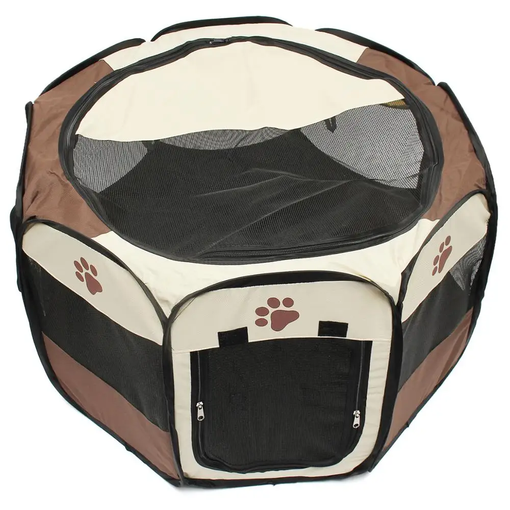 OxGord 45cm Pet Dog Cat Playpen Tent Portable Exercise Fence Kennel Cage Crate OxGord 45cm Pet Dog Cat Playpen Tent Portable Exercise Fence Kennel Cage Crate