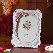 Европейский дворец восстановление древних способов рамка, Роза анаглиф 7 дюймов Смола Рамка, новое украшение дома