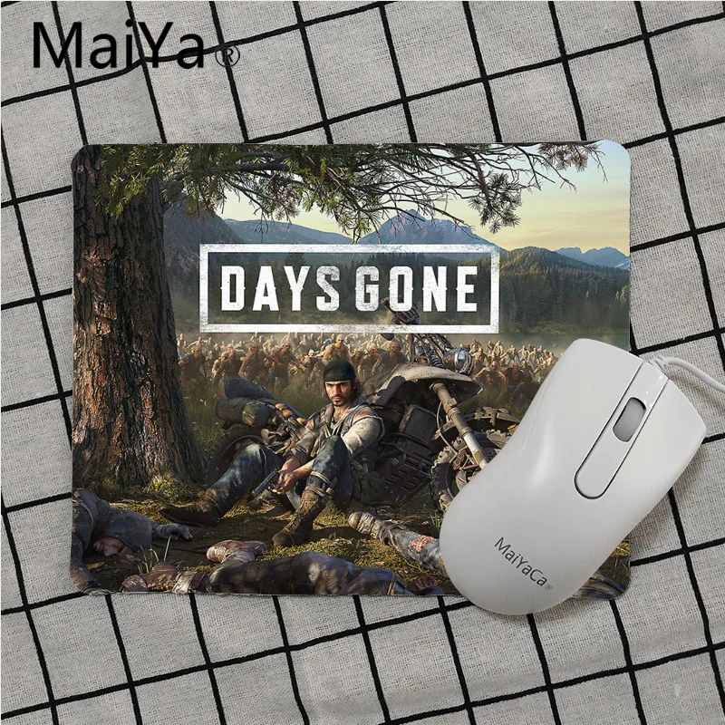 Maiya Одежда высшего качества игра Days Gone индивидуальные ноутбук игровой коврик для мыши Лидер продаж подставка под руку мышь - Цвет: No Lock Edge25x29cm