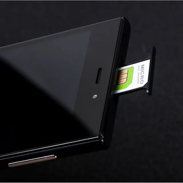 Adaptador de tarjeta Micro SIM 4 en 1, Conector de conversión de tarjeta  Nano SIM a Micro adaptador estándar para iPhone, Huawei, Xiaomi y Samsung