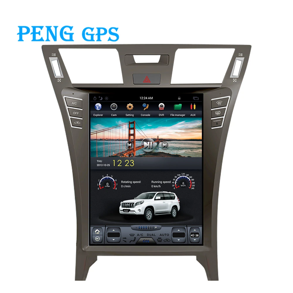 

Tesla Style Car Radio Vertical Screen For Lexus LS460 GPS Navigation Recorder Headunit Multimedia No CD Player 4G RAM 32G ROM