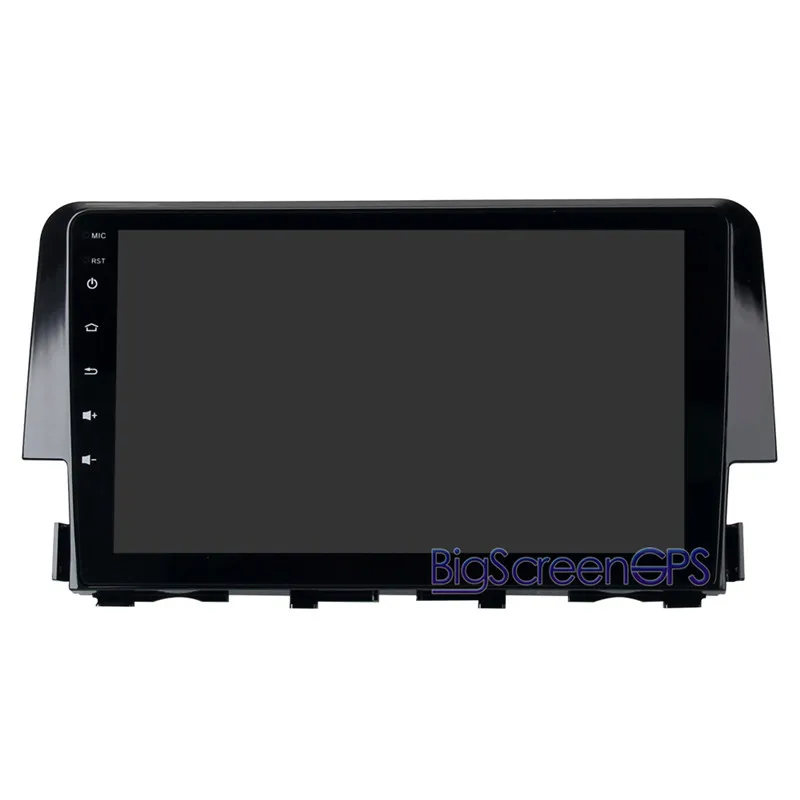 Sale PX5 Android 9.0 2 DIN Car dvd Video GPS head unit For Honda Civic 2015 2016 2017 car radio gps stereo with Octa Core 4+64G+ WiFi 6