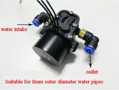 Yuenhoang 1PC Brushless Water Pump Quick Release Suitable 8mm Water Pipe Pump for RC Plant Agriculture UAV Drone Yuenhoang 1PC Brushless Water Pump Quick Release Suitable 8mm Water Pipe Pump for RC Plant Agriculture UAV Drone
