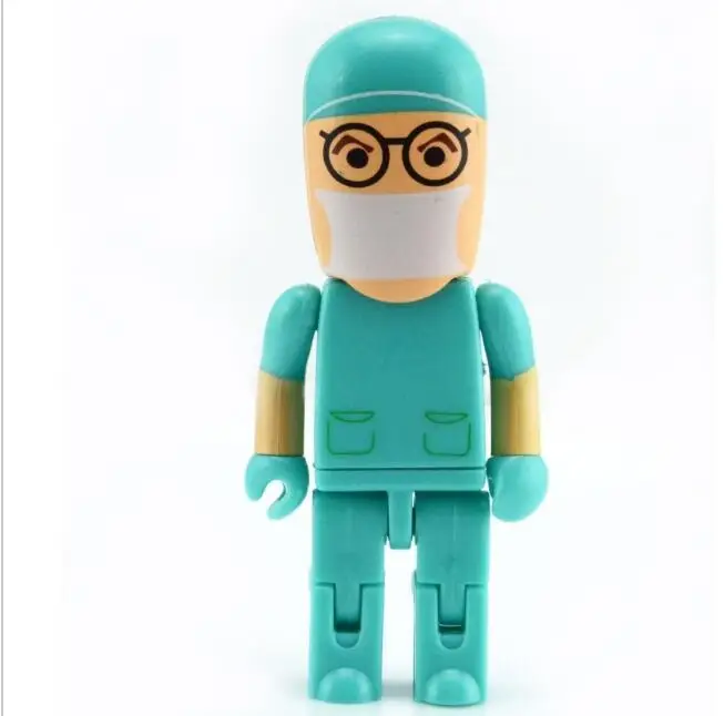 New arrival Doctors USB stick nurses memory stick Lovely pendrive cartoon usb flash drive 8gb pen drive 16gb 32gb 64g flash card
