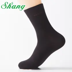 BAMBOO WATER SHANG Для мужчин чесаный коттоновые носки бизнес Для мужчин чистый коттоновые носки Для мужчин Элитный Повседневные носки LQ-38