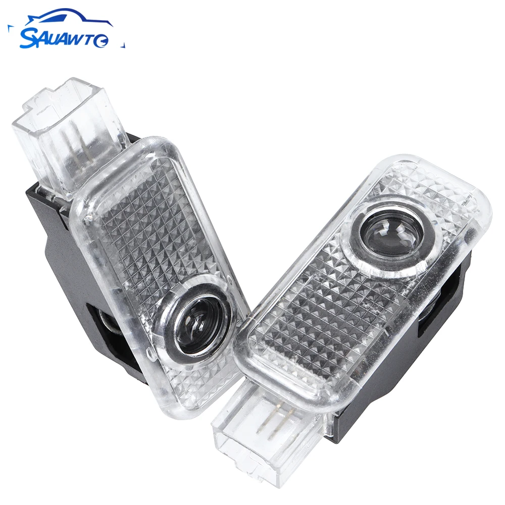 

LED Car Door Logo Laser Projector Ghost Shadow Welcome Light For AUDI A1 A3 A4 B5 B6 B7 B8 A5 C5 A6 C6 C7 A7 A8 Q3 Q5 Q7 8P TT