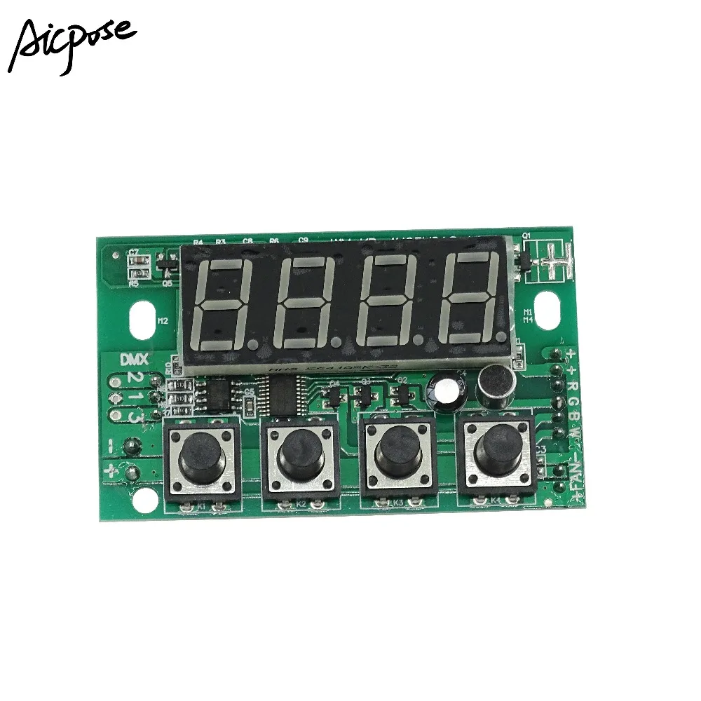 4 шт./лот 54X3W/36x3w LED PAR материнская плата RGBW DC 12 36V постоянное давление 4/8CH