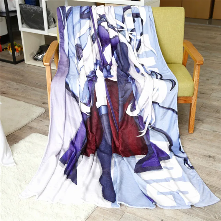 Японское аниме Fate Grand order Astolfo Фланелевое Одеяло 150x200 см на кровать Франкенштейна, спальное покрывало, постельные принадлежности - Цвет: 9