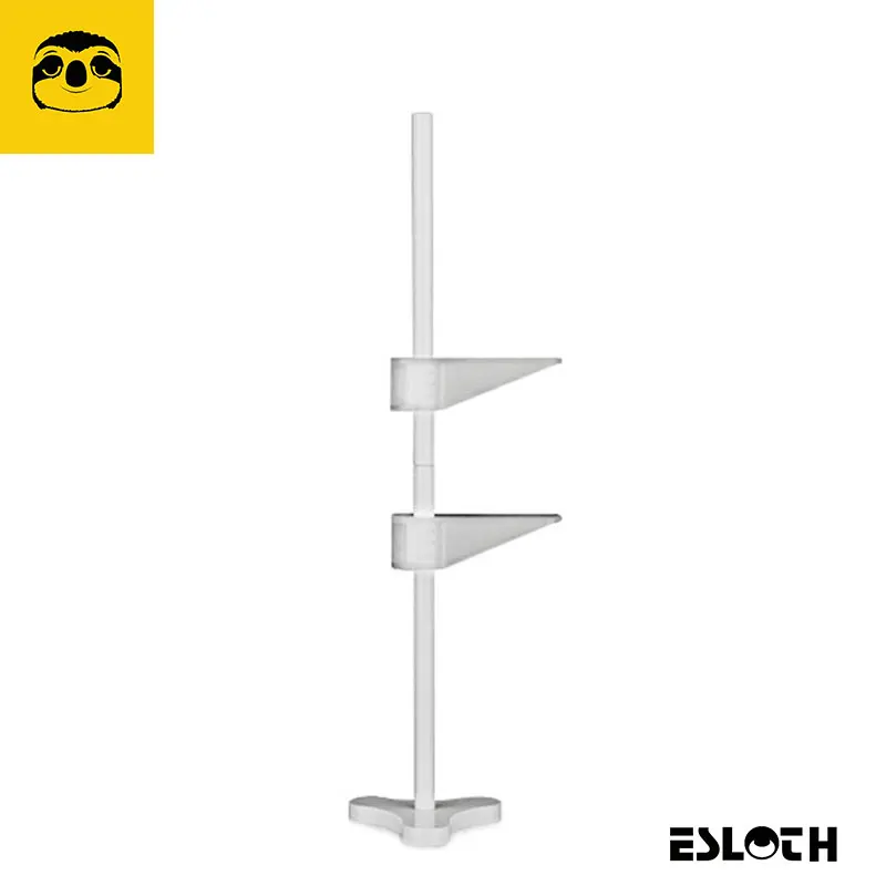 

White Computer Adapters Holder Video Card Jack Partner Cooling Fans Support Metal Bracket Magnet Tripod Graphics Support Frame