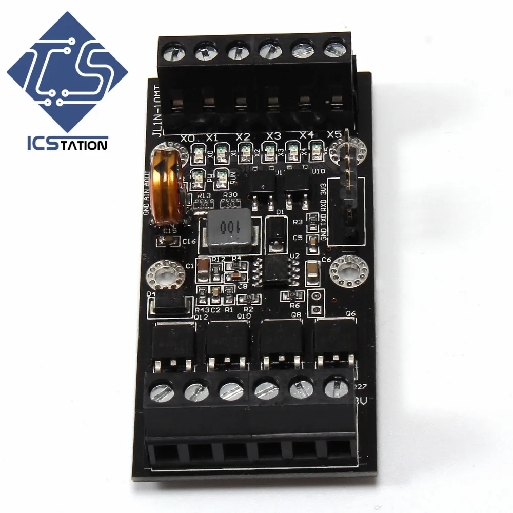 

FX1N_10MT 36*73*20mm DC10-28V 32Bit High Speed ARM Programmable Controller Relay Module
