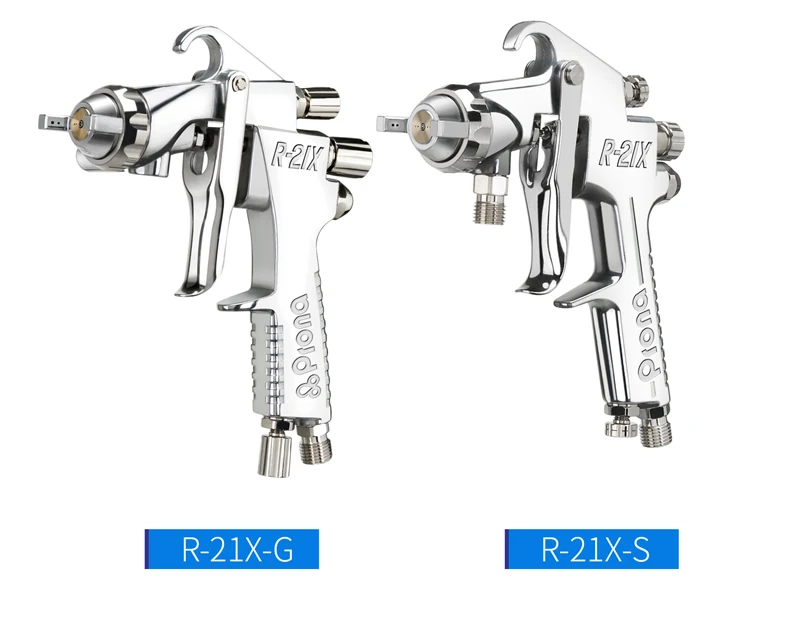 Prona R-21X профессиональный автомобильный Краскораспылитель, sunction и gravity feedtype tp на выбор, 1,3 1,5 2,0 2,5 мм сопло, R21