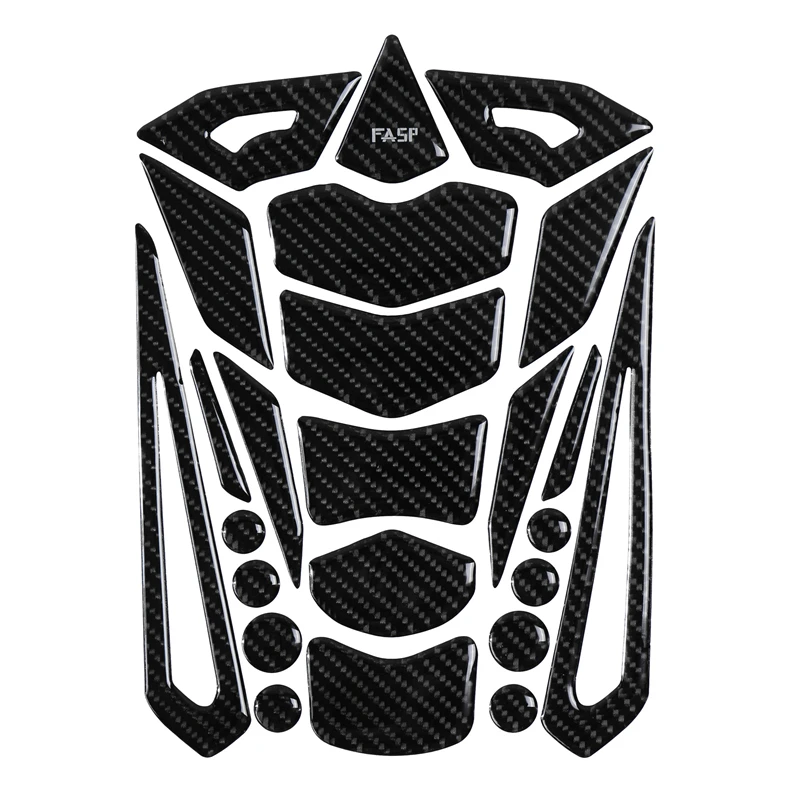 5D Carbon Fiber Motorcycle Fuel Tank Pad Cap Decals Gas Cap Sticker For YAMAHA Kawasaki Honda Suzuky