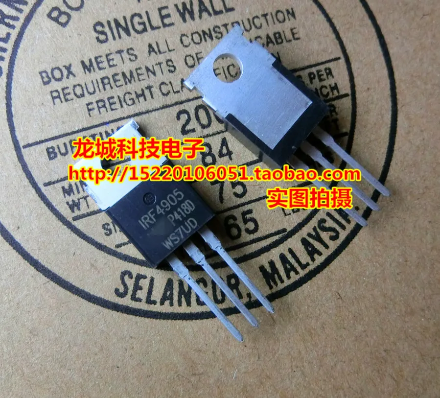IR New IRF4905 FET IRF4905PBF 74A/55 V/200 W TO-220 | Электронные компоненты и принадлежности