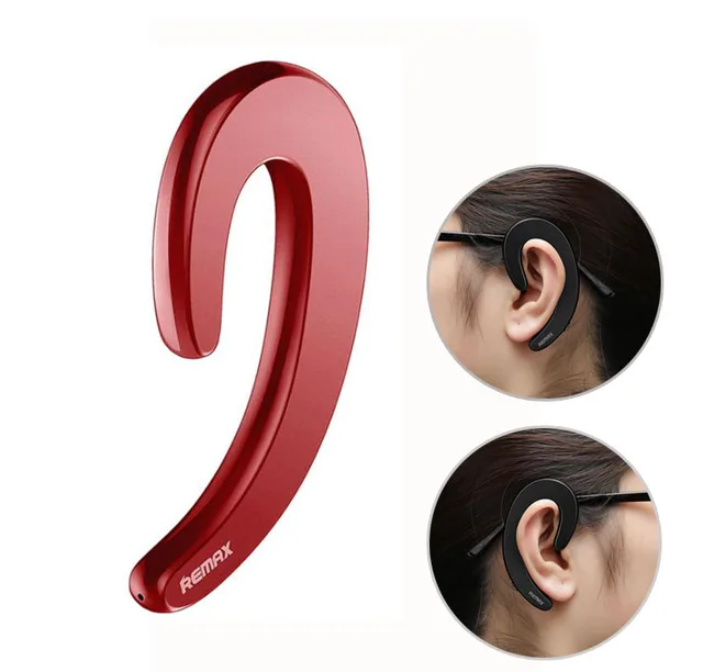 Mini Ear Hook No Pain Wear Wireless Headset Music Earphone with Mic