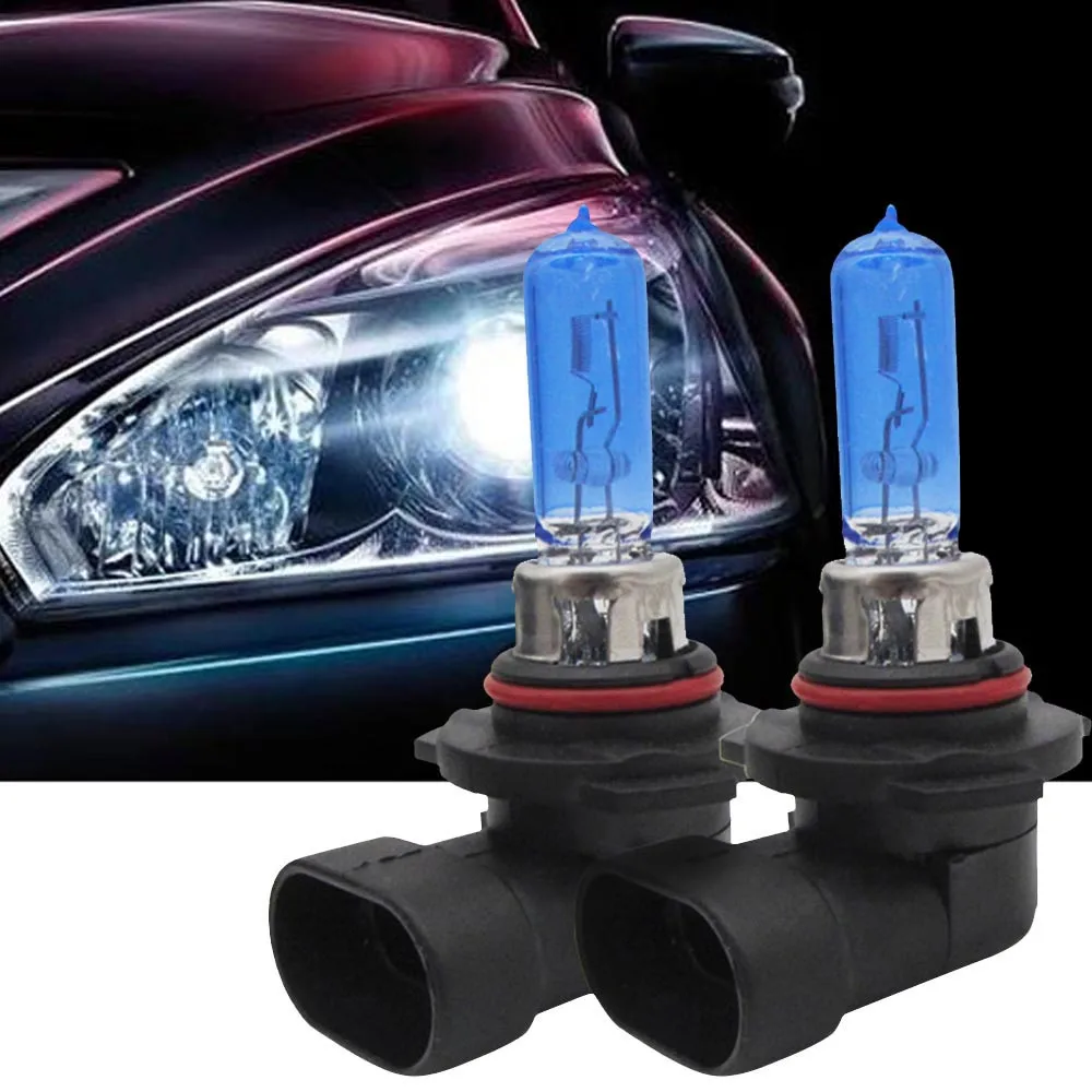 

HAMBODER 2pcs Bright 9006 55W 12V 6000K Xenon Gas Halogen Headlight White Light Lamp Bulbs Nov30 Drop Ship