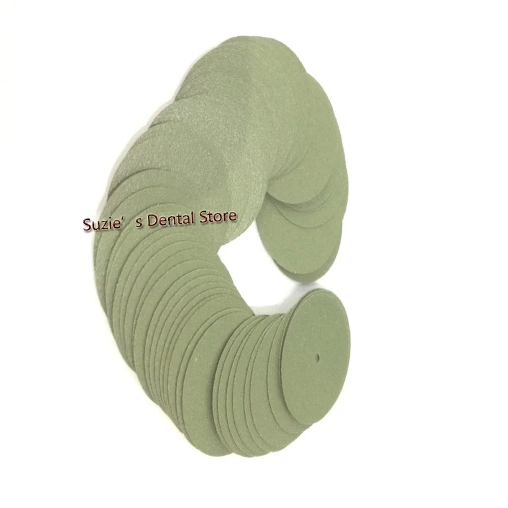 

100 pcs Dental Lab Ultra Thin Separating Discs Abrasives For Metal Ceramic Crown Cutting Polishing Diameter 22mm Thickness 0.2mm