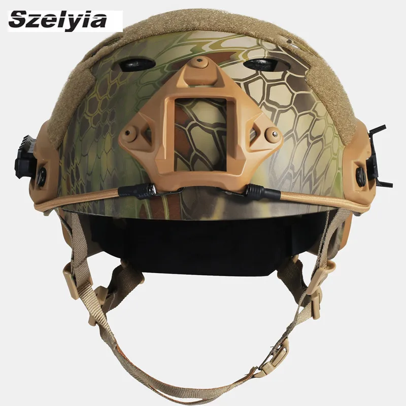 

Szelyia Fast PJ Airsoftsports Helmet Army Military Tactical Helmet Paintball Gear Hunting Cs Protective Helme Casco Accessories