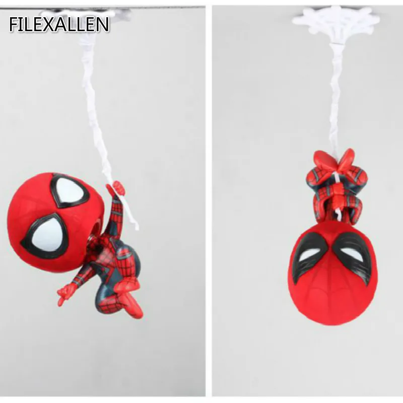 hanging spiderman toy