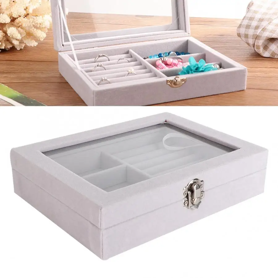 

Fashionable Jewelry Holder Storage Box Ring Bracelet Delicate Case Organizer Jewelry Storage Organizer Watch Holder Watch Box