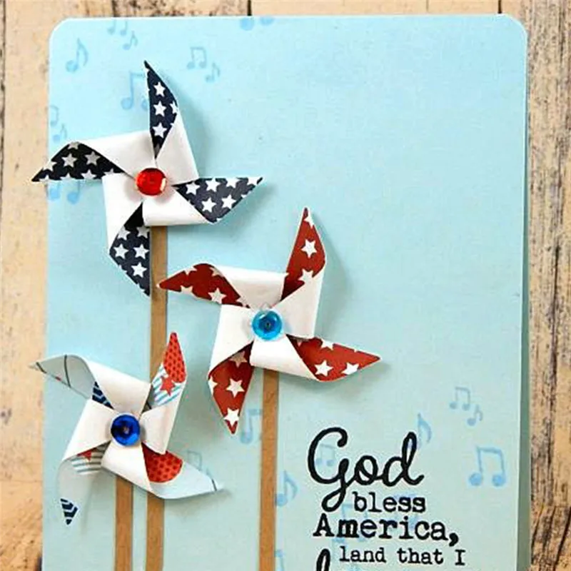 

Naifumodo Pinwheel Dies Scrapbooking Metal Cutting Dies Toy Element Craft Dies for Greeting Card Making Embossing Album New 2019