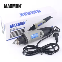 MAXMAN Professional Electric Mini Die Grinder 400W Dremel Tool 0.6~6.5mm Chuck Variable Speed Rotary Tool DIY Multi Power Tools maxman professional electric knife