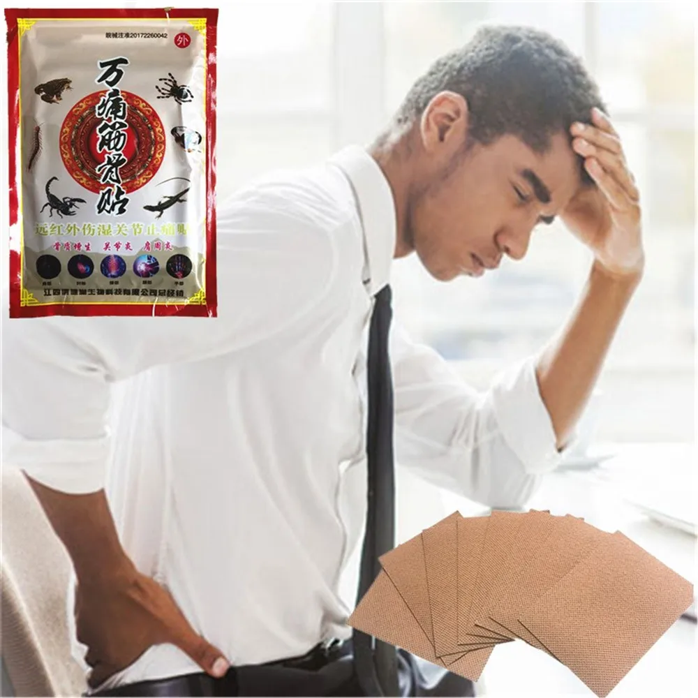 

8PCS/Bag MIYUELENI Powerful Efficient Spider venom Essential oil Relief Headache Neuralgia Acid Muscle Pain Plaster