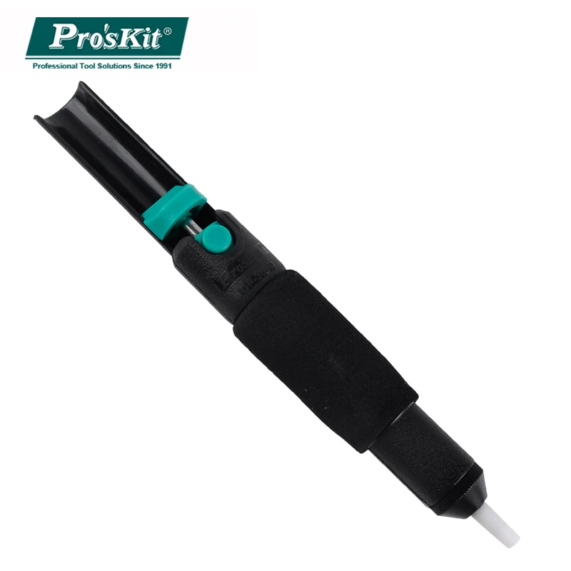 

Pro'sKit DP-366D 210mm Desoldering Pump Removal Vacuum Soldering Iron Dissolver Tin Sucker