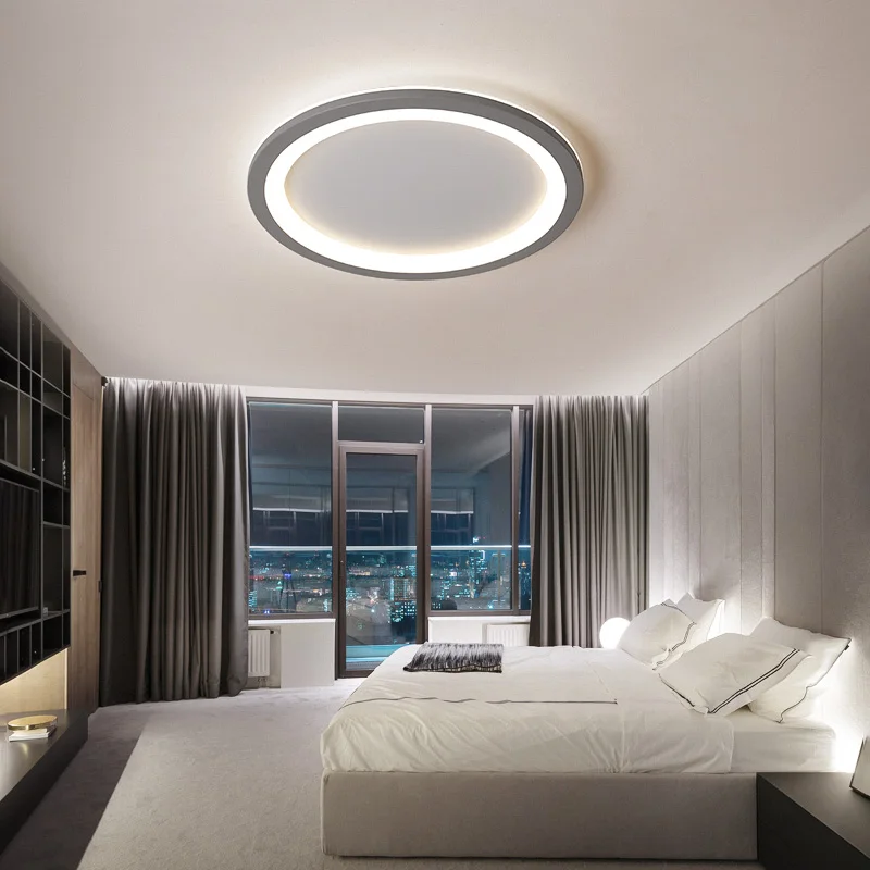 

Bedroom lamp led ceiling lamp round bedroom lamp simple modern living room room aisle corridor home lighting ceiling lights