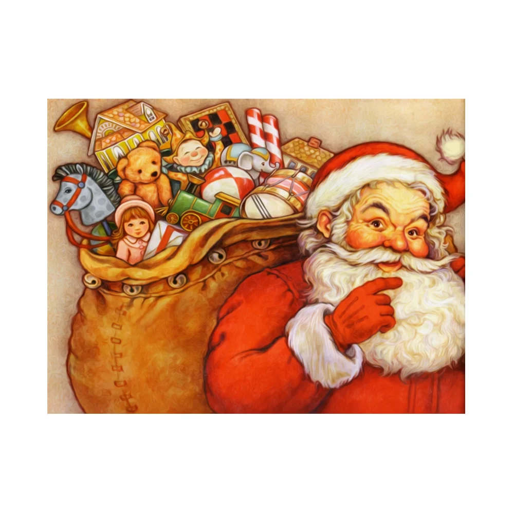 5d Diy Diamond Painting Painting Rhinestones Christmas Decorations for