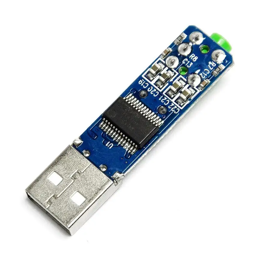 5 в USB питание PCM2704 мини usb звуковая карта аудио интерфейс звуковая карта ЦАП Декодер плата адаптер для ПК Прямая поставка