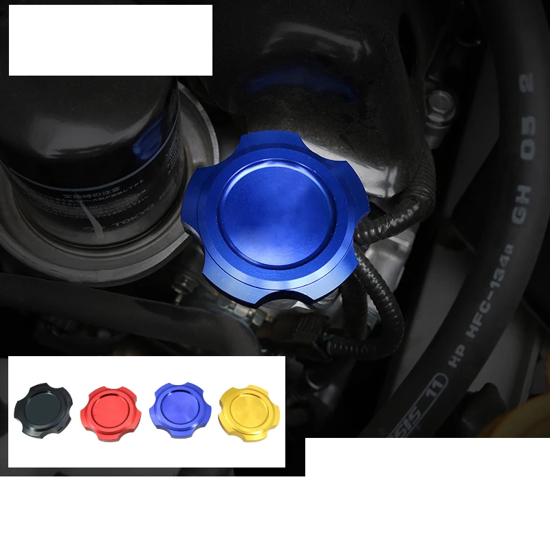 

lsrtw2017 aluminum alloy car hood Oil cap for subaru forester xv outback legacy impreza