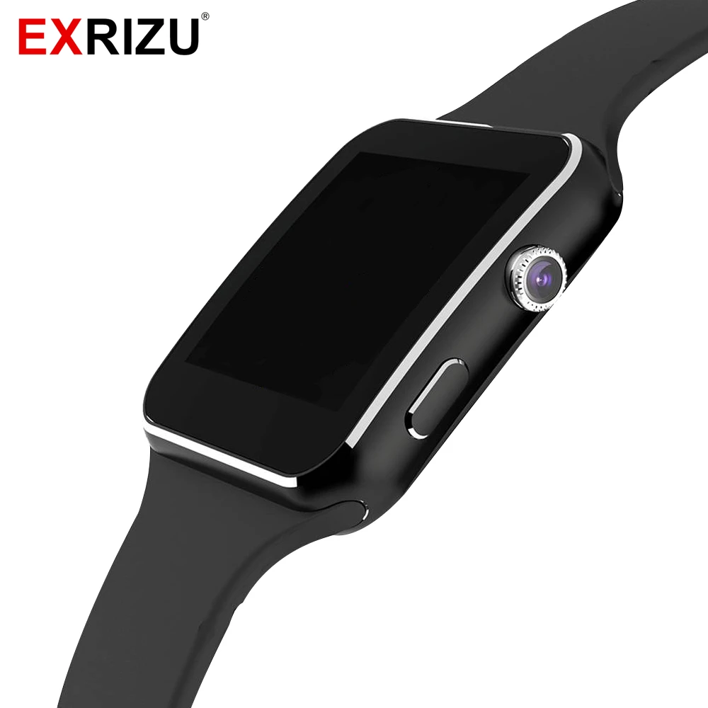 

EXRIZU X6A Bluetooth Smart Watch Phone Support SIM TF Card Pedometer Fitness Tracker Camera Music Smartwatch for Mobile Phone