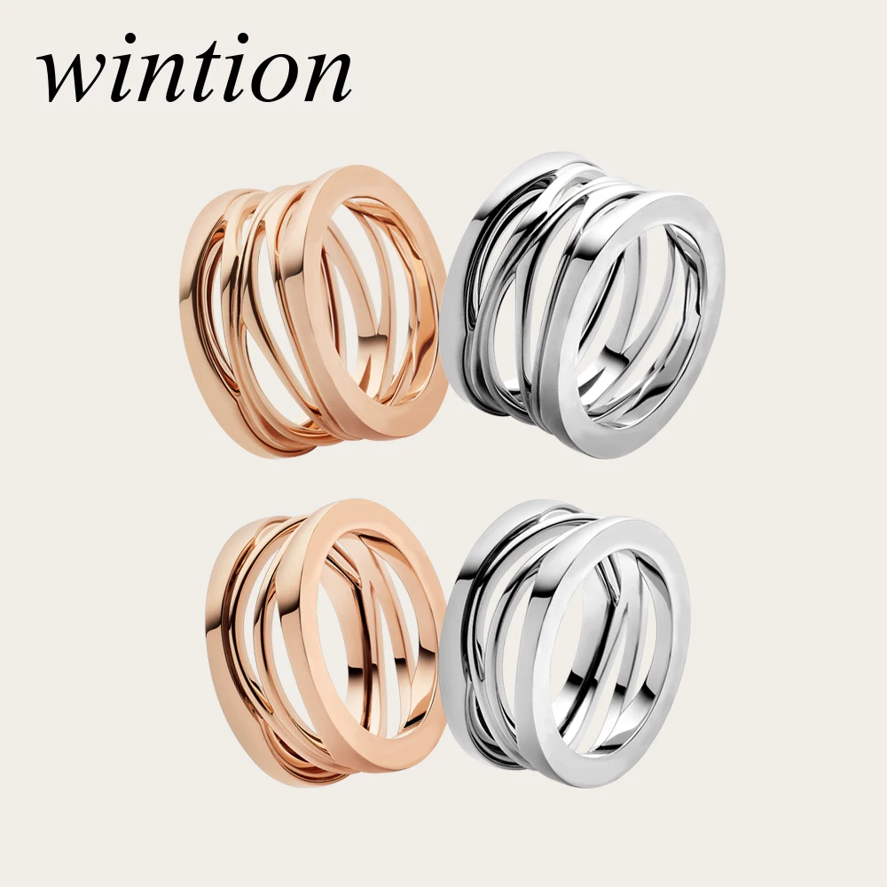 

Wintion BGL s925 ring gift 1:1 Original 100% 925 Sterling Silver Women The same style Jewelry High-end Quality Gift Have logo