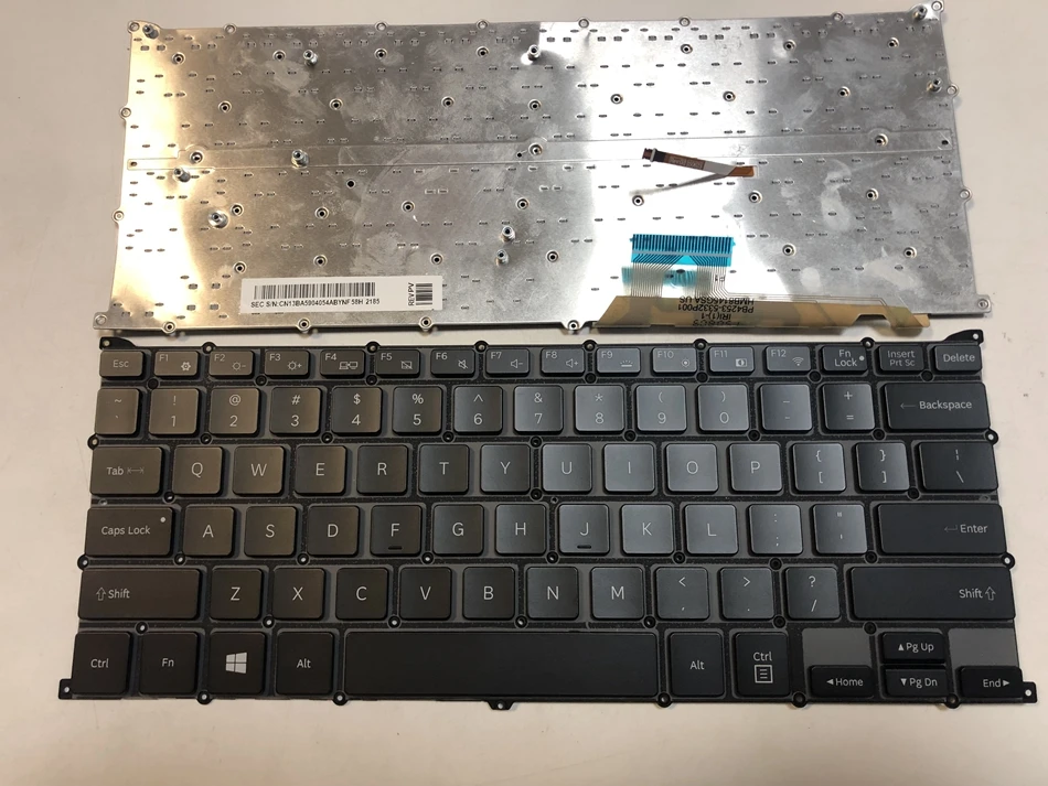 

US backlit Laptop Keyboard For Samsung NP940X3L 940X3L English BA59-04054A US Layout